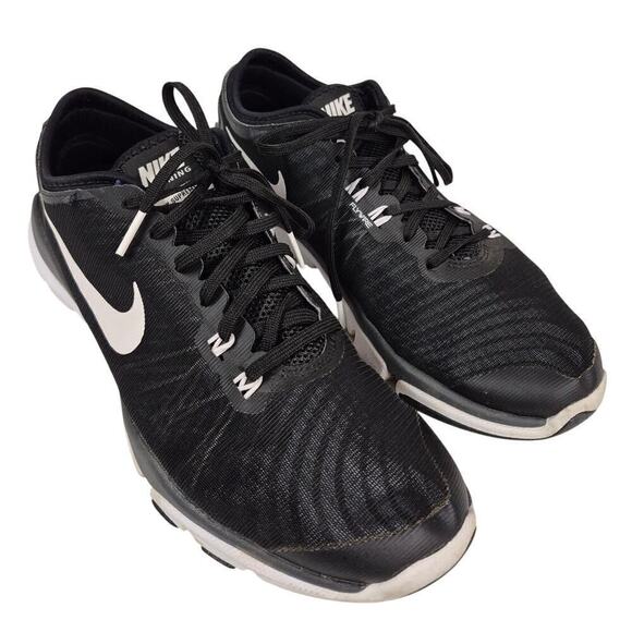 Nike Flywire TR 4 Black/White Flex Supreme Shoes Women US/AU 9 UK 6.5 - Picture 1 of 8